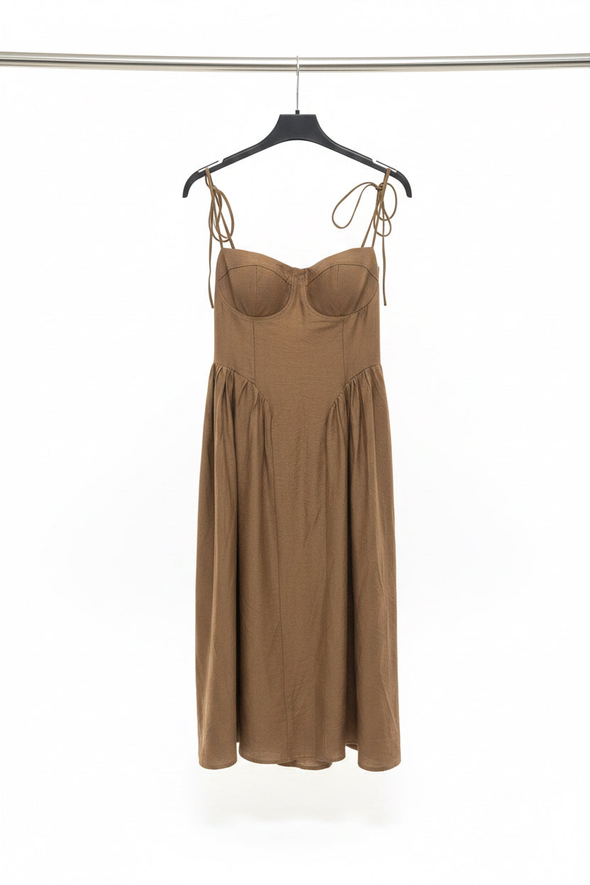 Vestito lungo ampio-6005