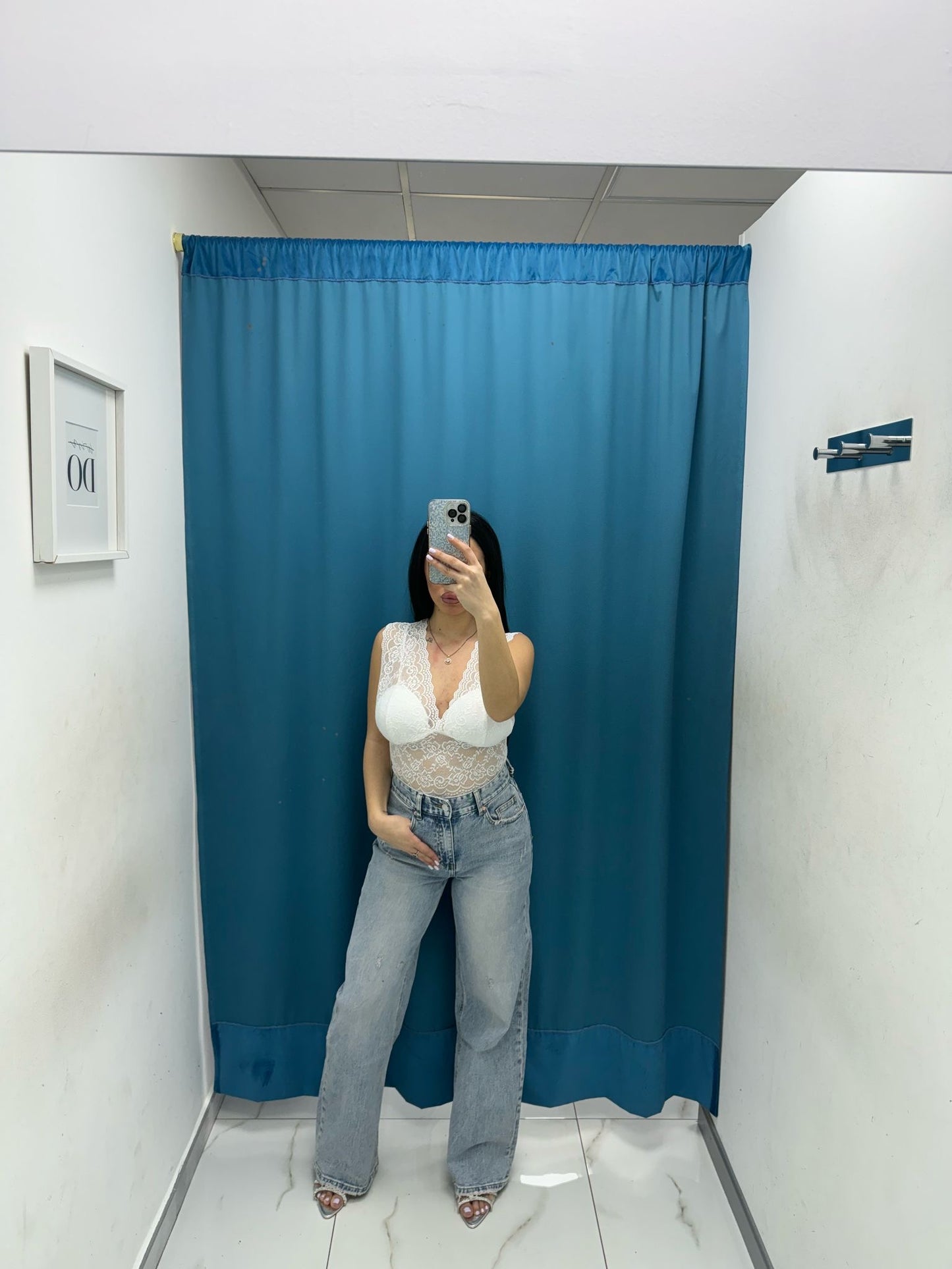 Jeans dritti denim 80005