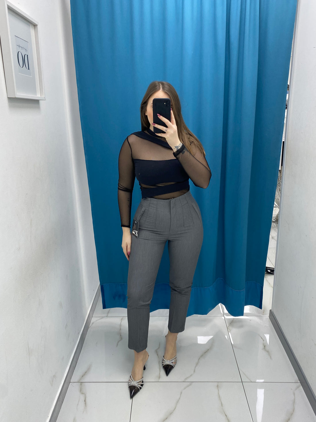 Pantalone slim fit 8870
