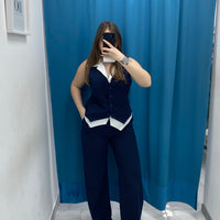 Tailleur gilet e pantalone 87137