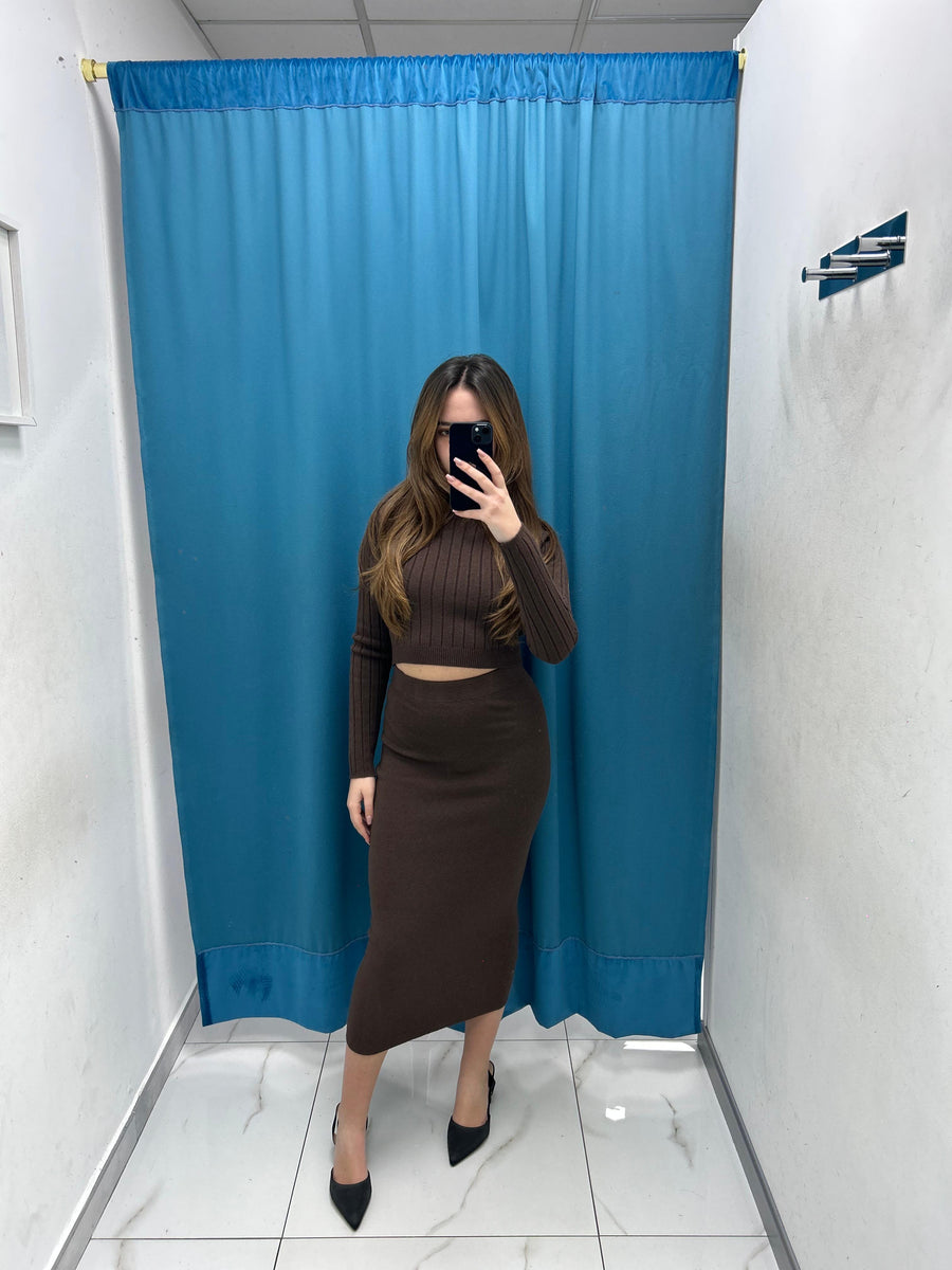 Coordinato top e gonna 2088