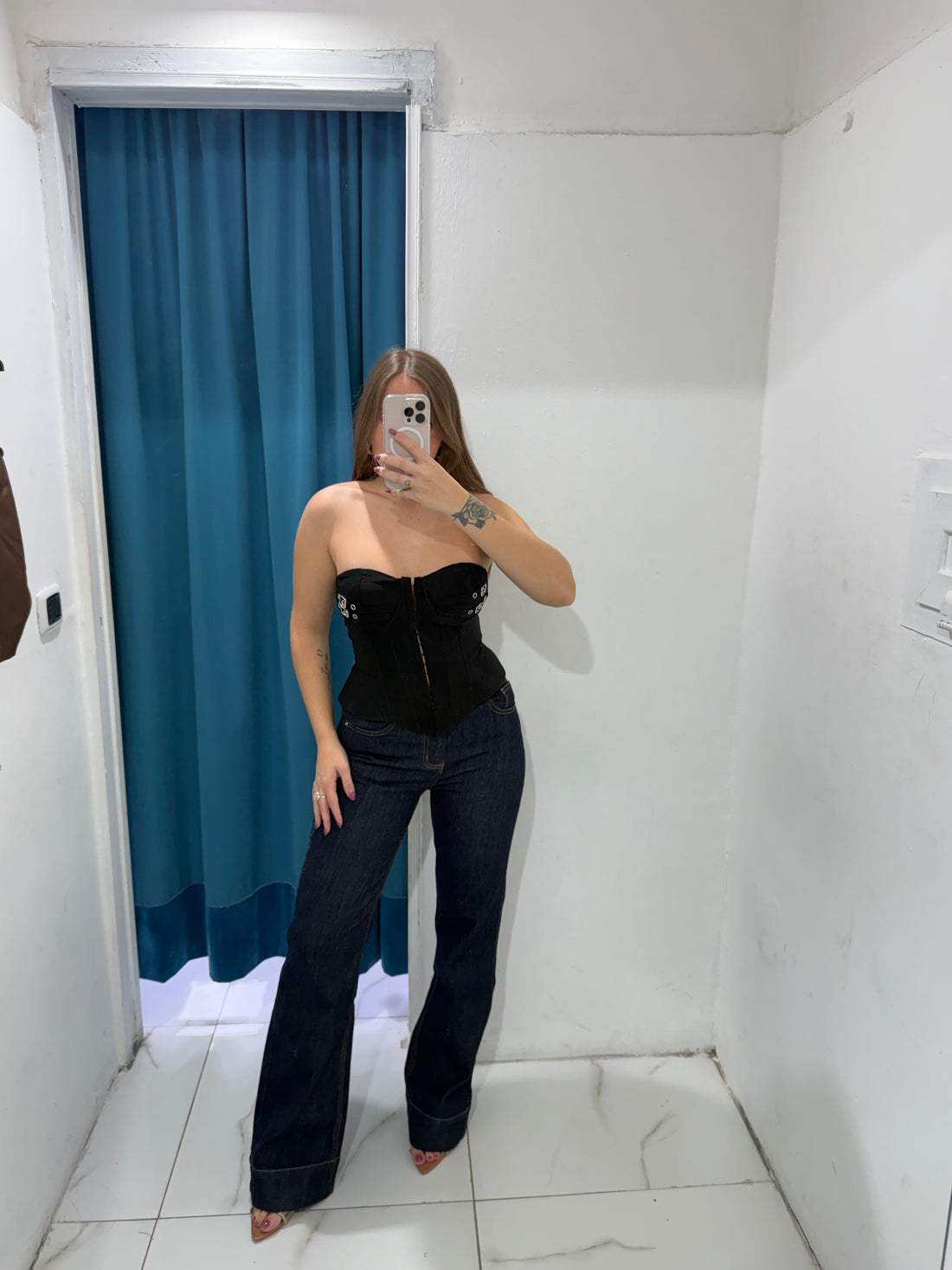 Corsetto con fibbie 2816