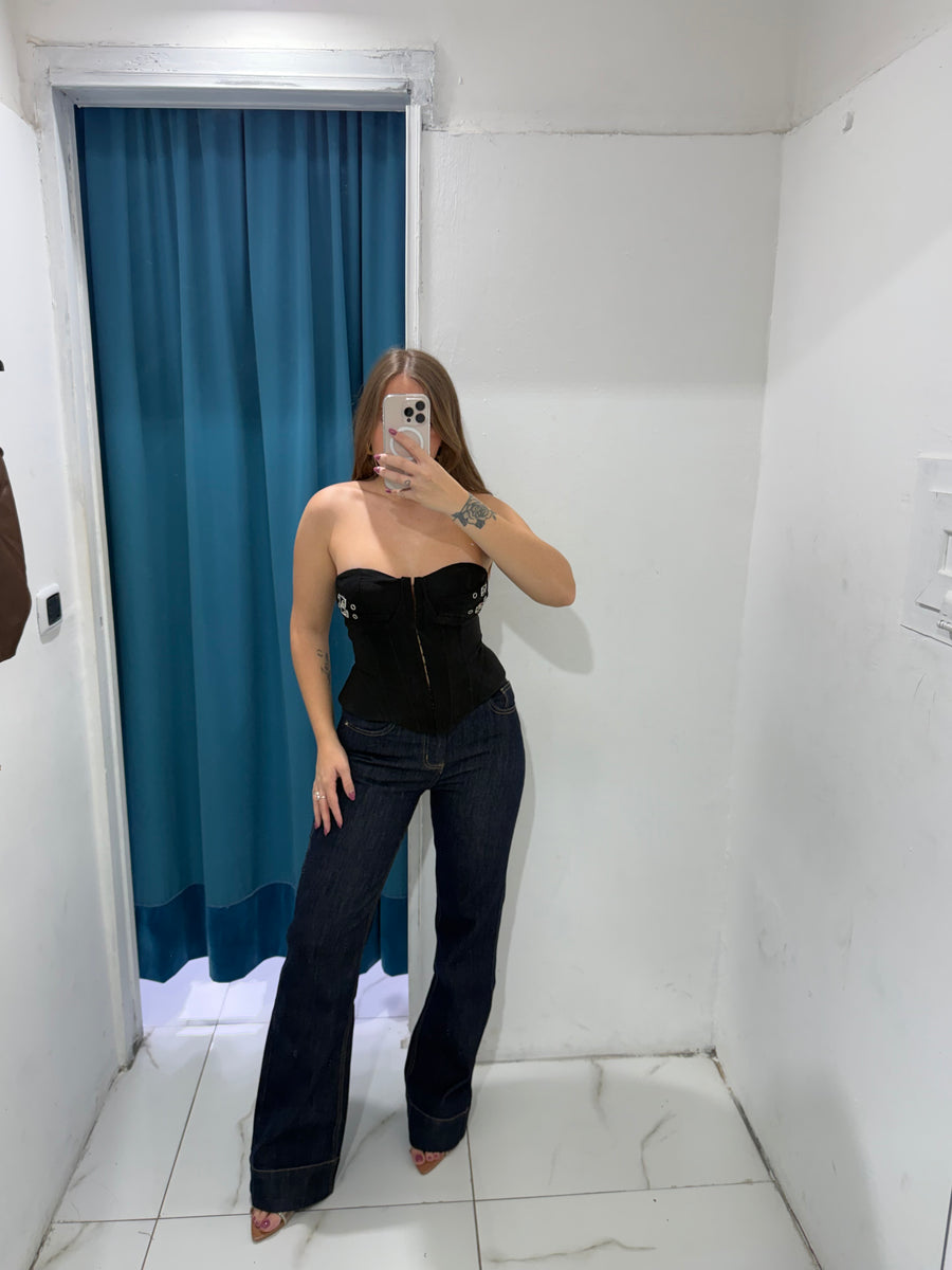 Corsetto con fibbie 2816