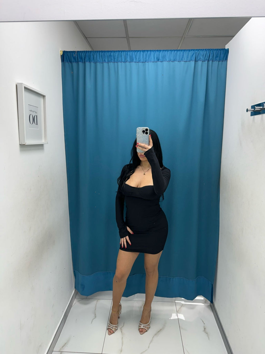 Vestito con manicotto 16204