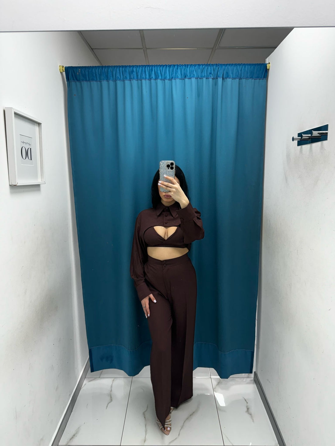 Coordinato top e pantalone 6333