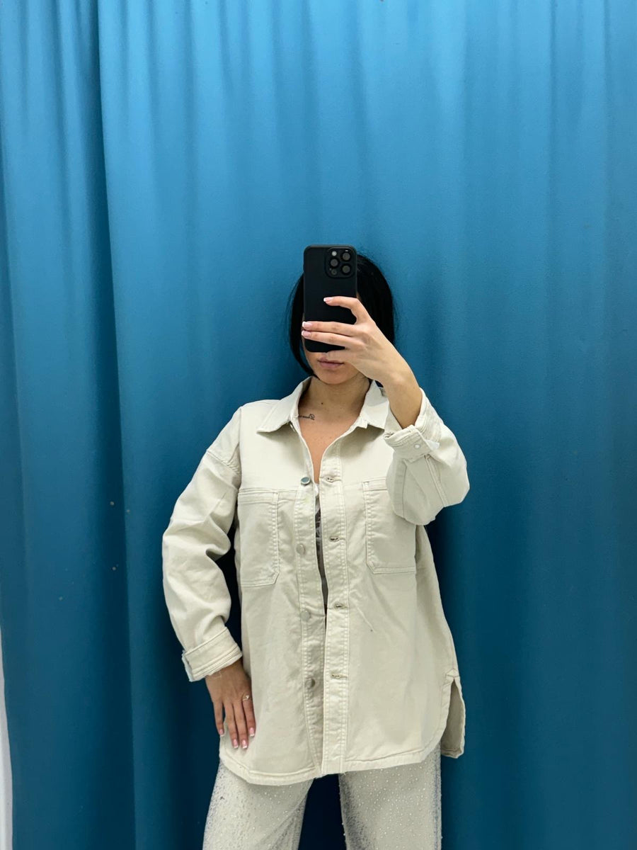 Coordinato denim panna 3003