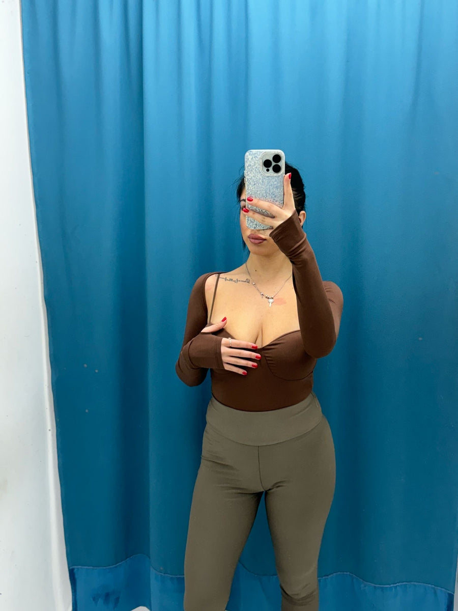 Body con manicotto 18399