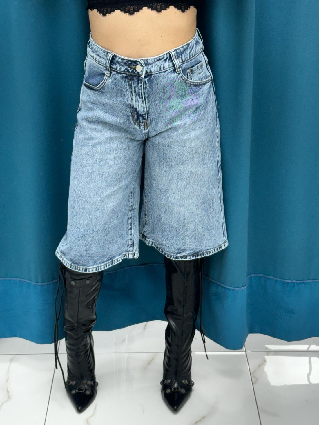 Bermuda denim 7202