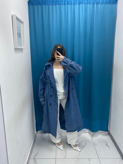 Trench in denim 6169