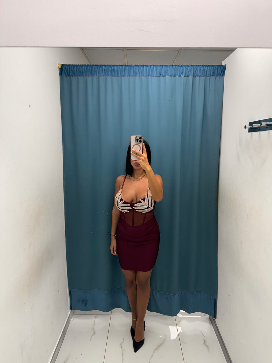 LUMIFÓGLIA — Vestito Scintillante-5079