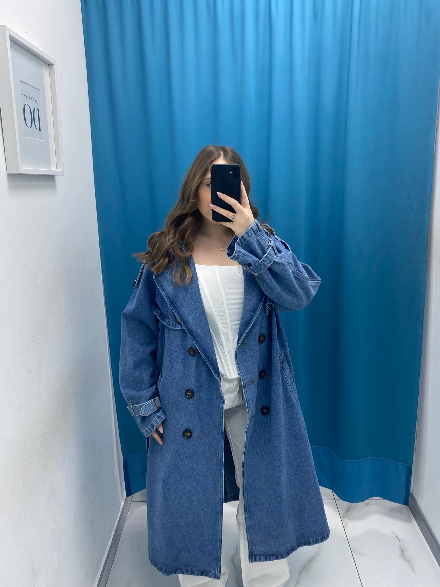 Trench in denim 6169