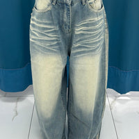 Jeans"“Wave Fade”-8066