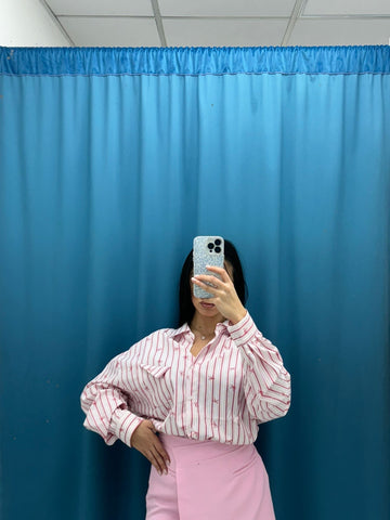 Camicia con fiocchetti 8725