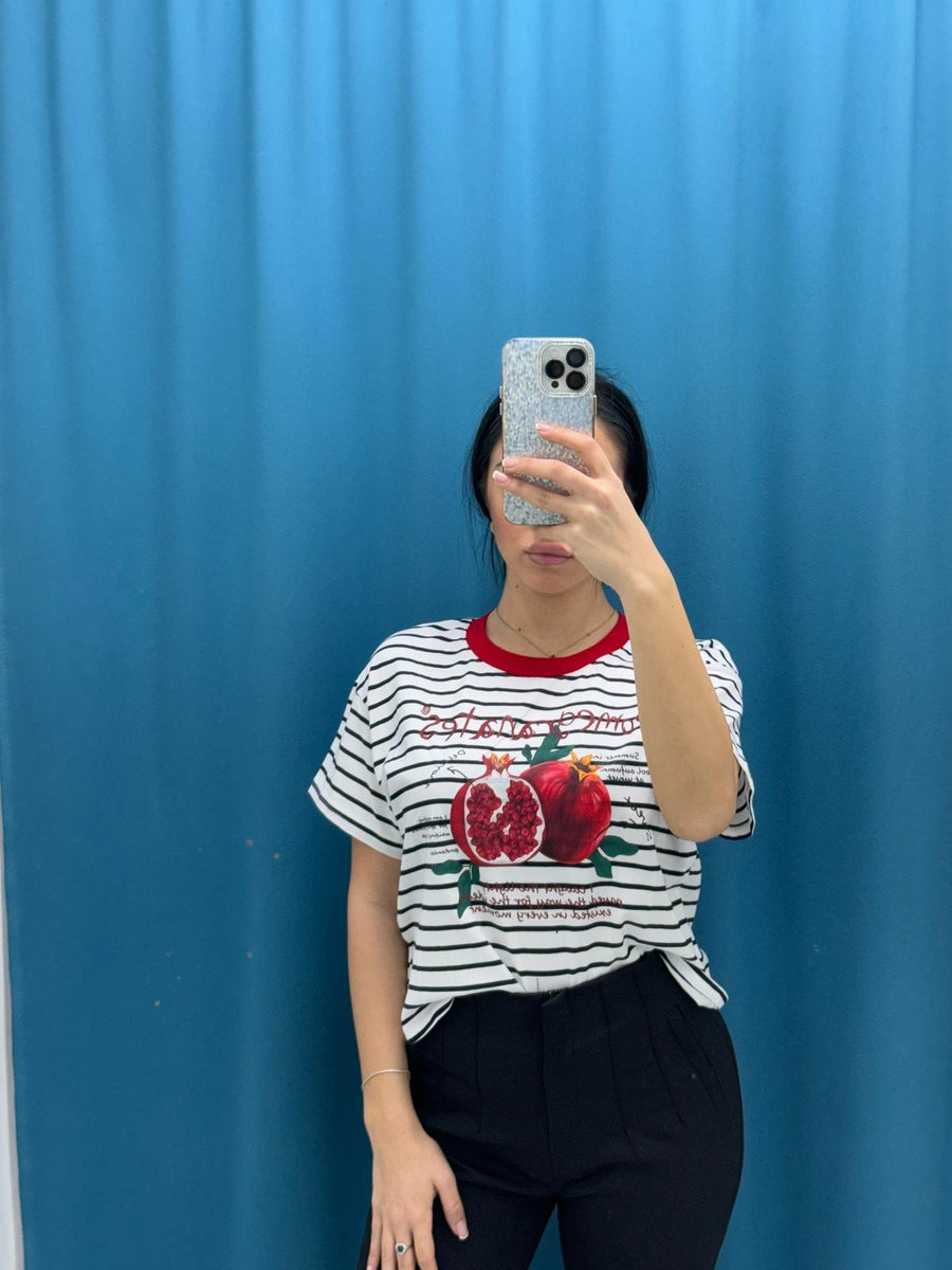 Maglia a righe 2485