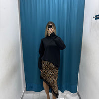 Wild Satin Skirt - 7976