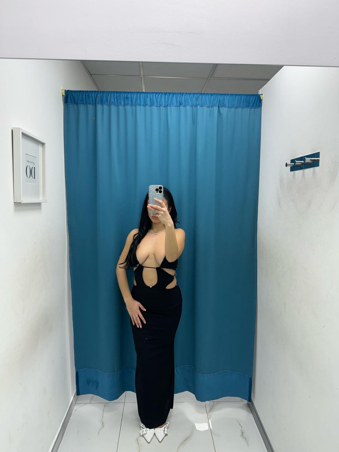 Vestito longuette cut out 1592