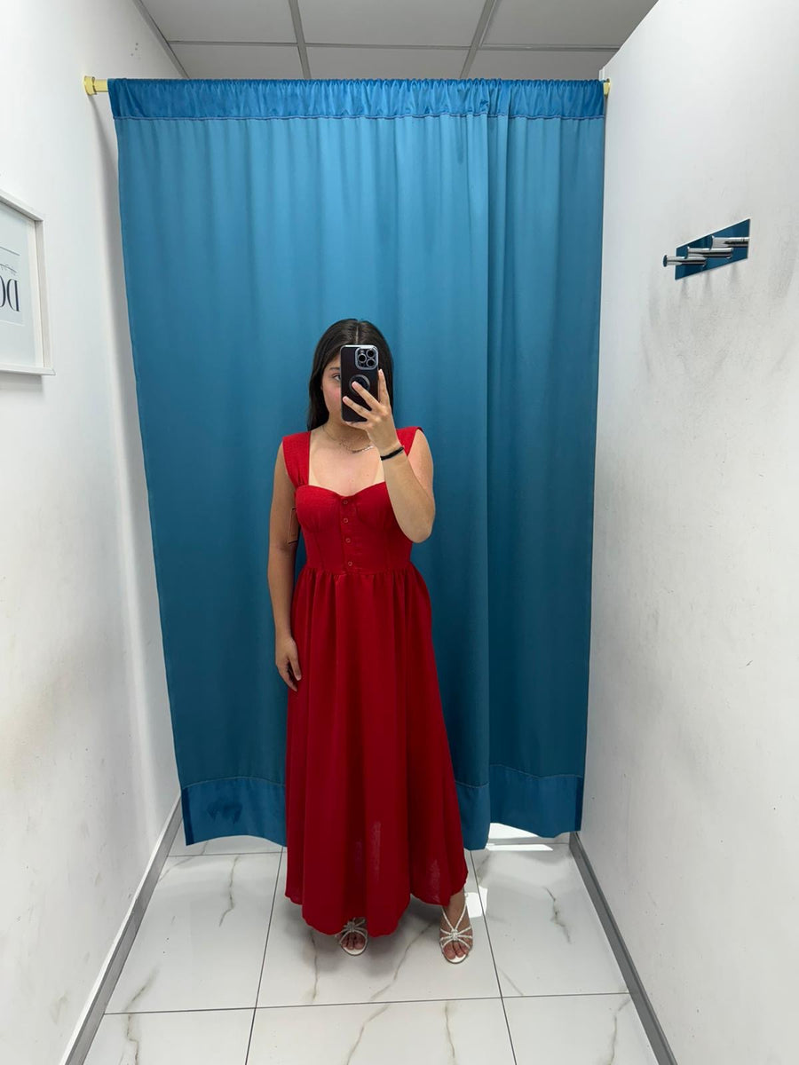 Vestito in lino 25068