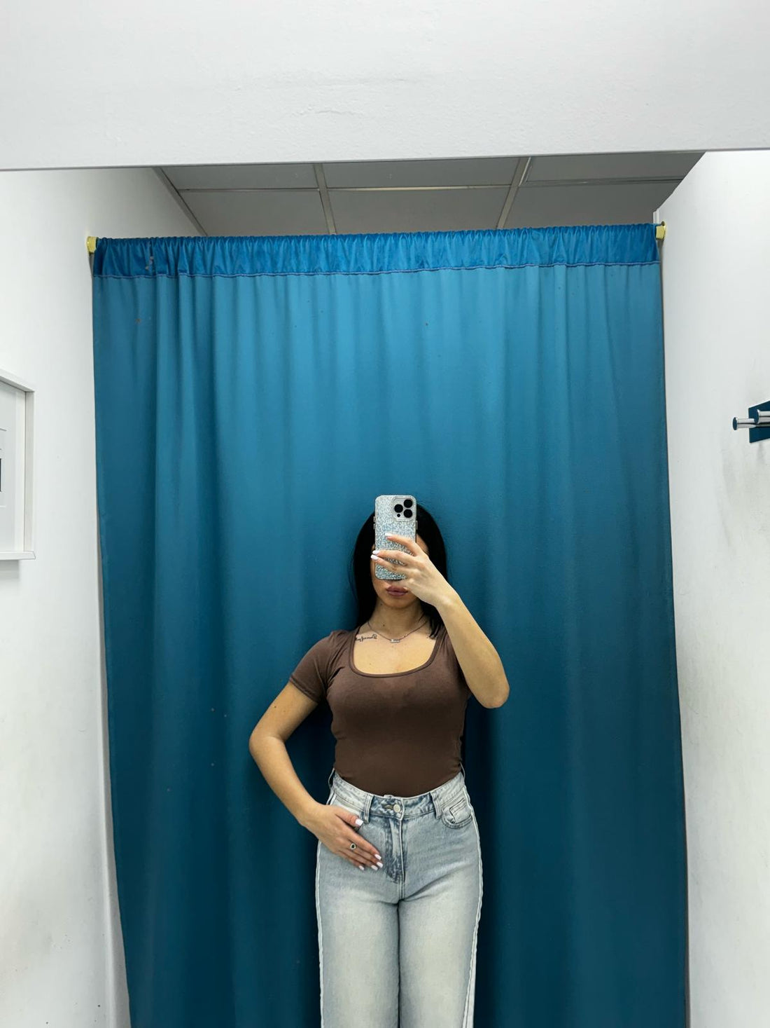 Body mezze maniche con scollo 5377