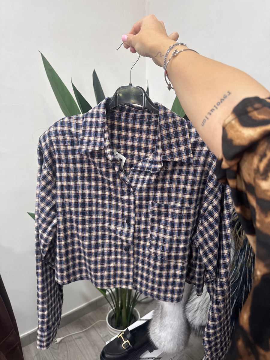 Camicetta “Brown Fields” - 25735