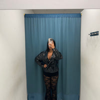 VITELLO — Giubbino Lucido con Cintura-6673