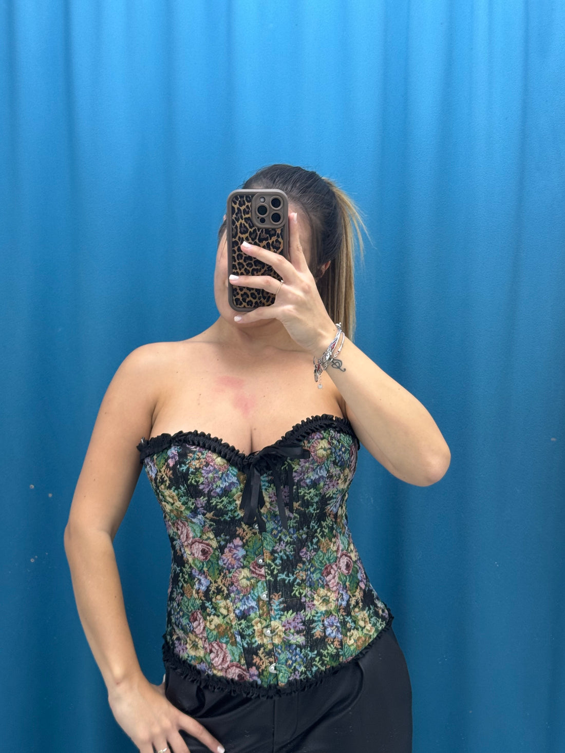 Corpetto “Midnight Bloom” - 522