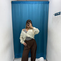 Camicia e canotta rigata "TwinLook"-55096