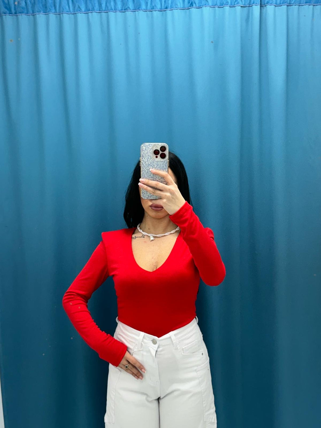 Body con scollo a V 5291