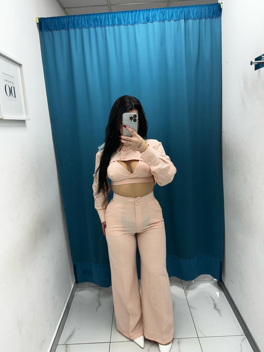 Coordinato top e pantalone 6333