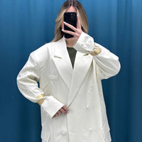 Blazer"White Structure"-13172