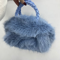 Borsa in eco pelliccia
