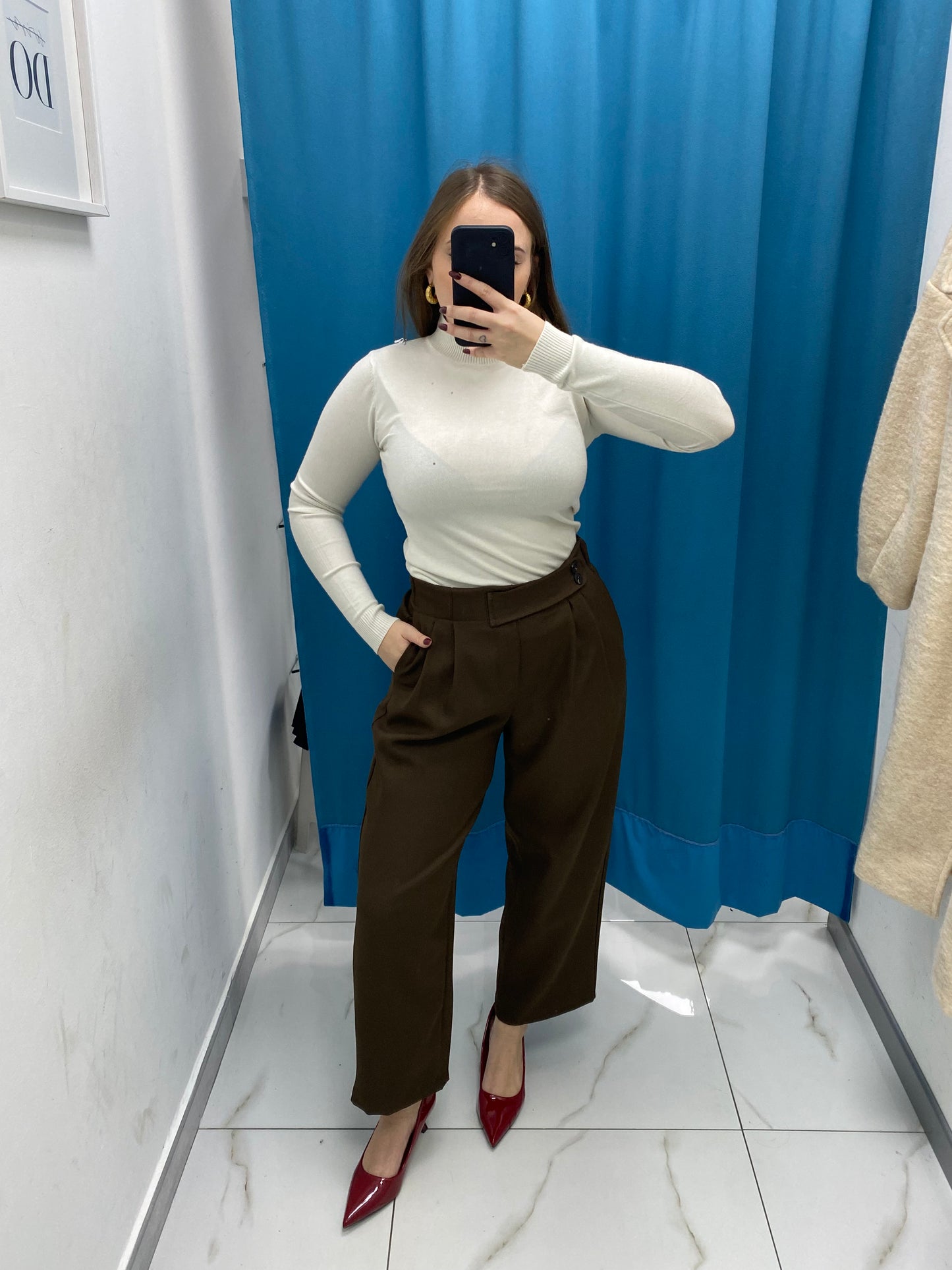 Pantalone slouchy  12545