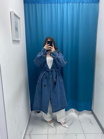 Trench in denim 6169