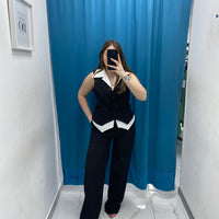 Tailleur gilet e pantalone 87137