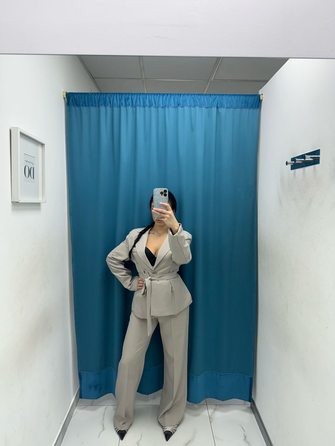 Tailleur con cintura 13158