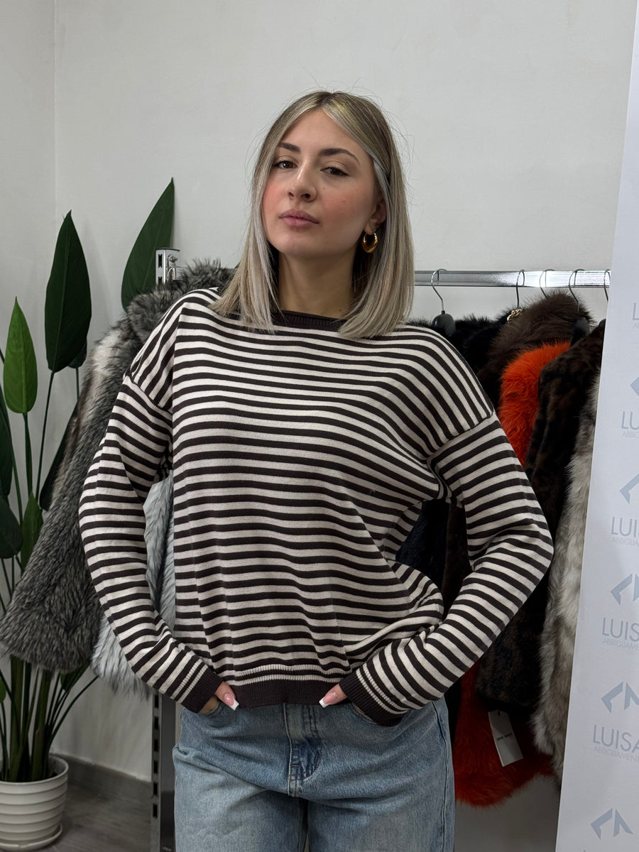 Striped Baby Tee - 3214