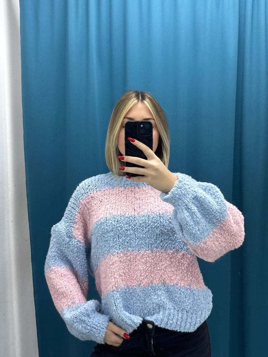 Cozy Stripe Knit - 31932