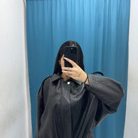 Giacca"Oversize Nero Notte"-2666