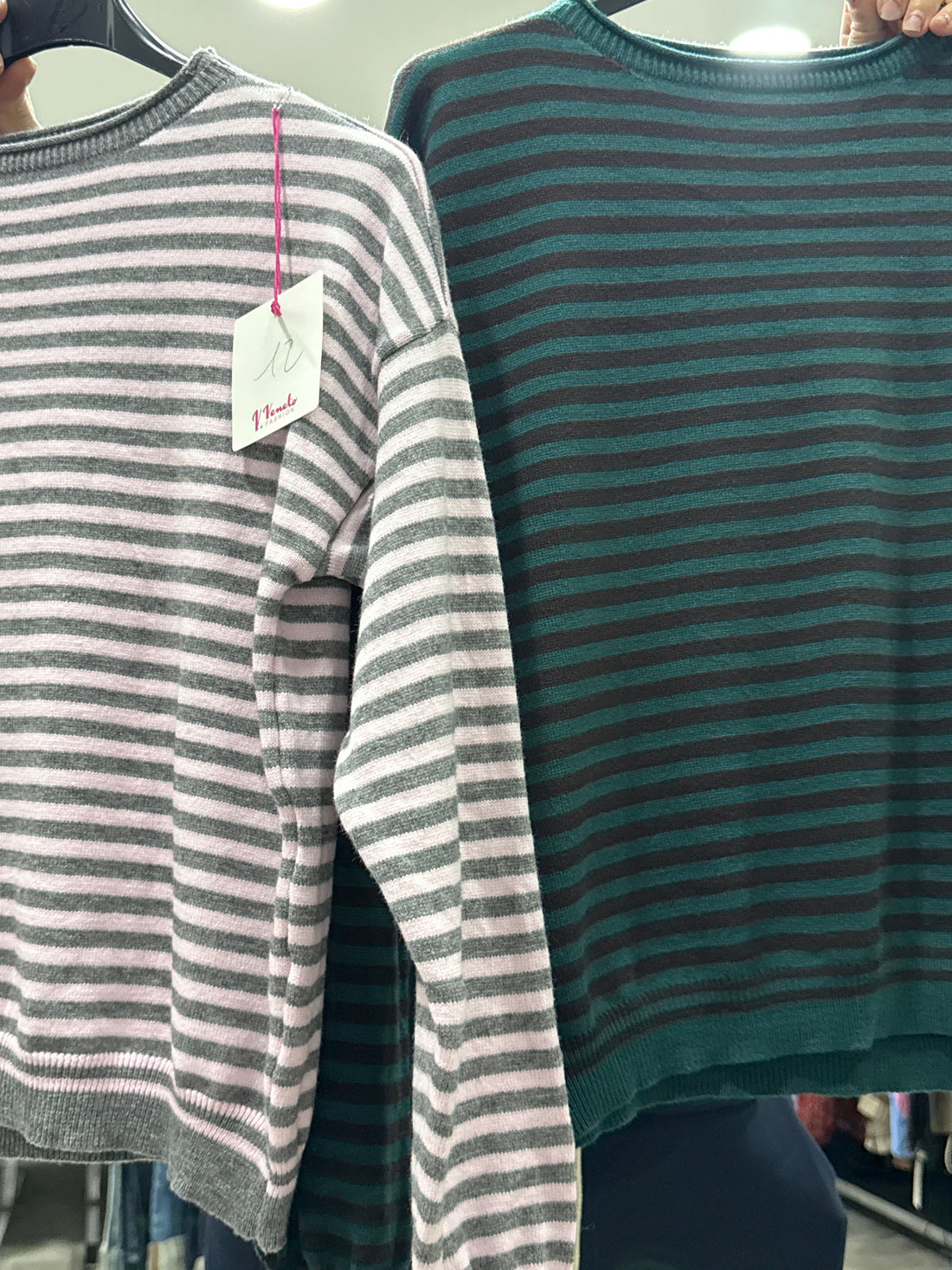 Striped Baby Tee - 3214