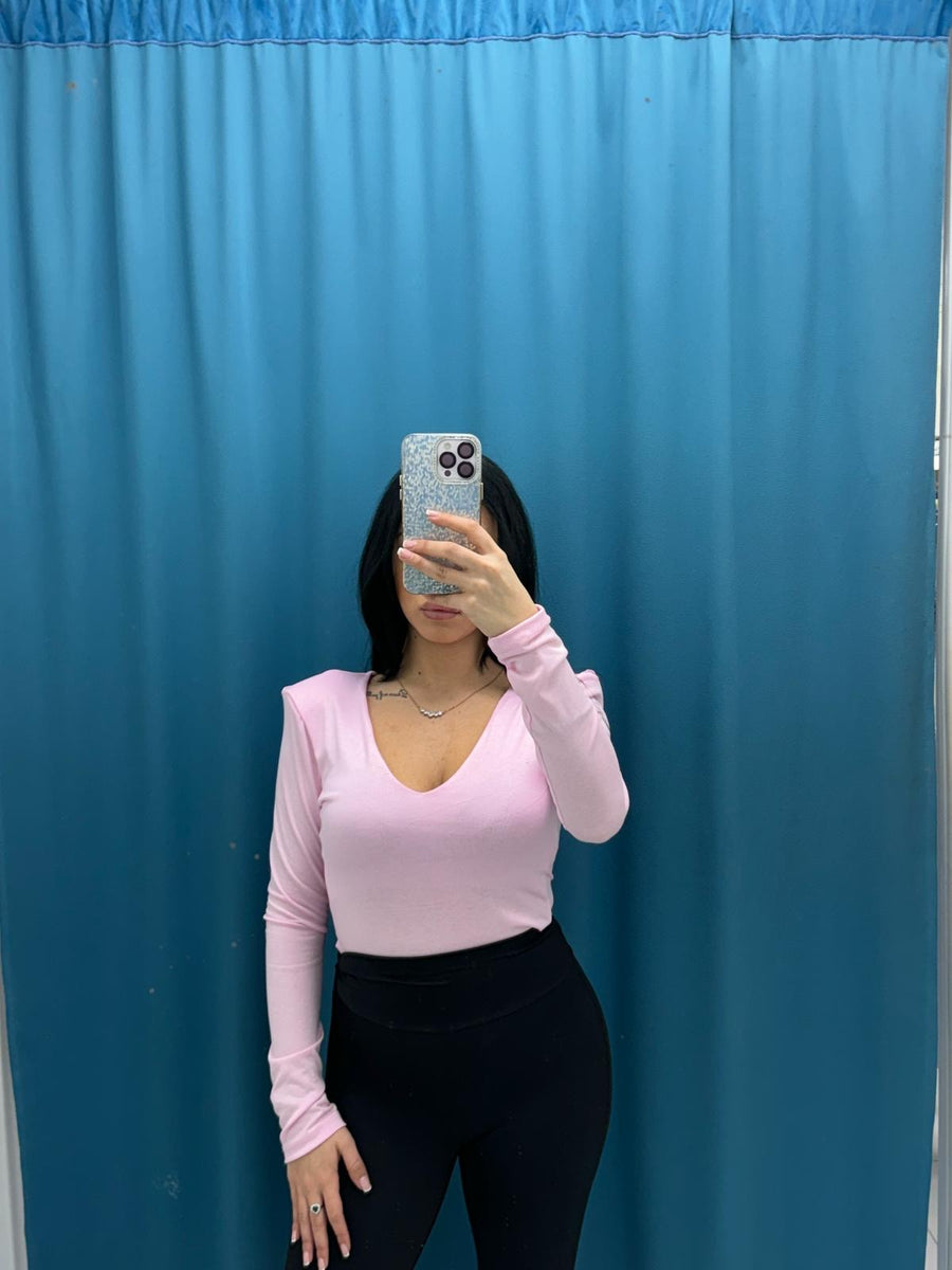 Body con scollo a V 5291