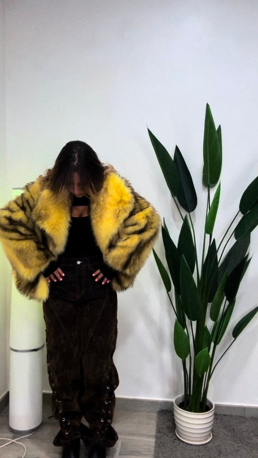 Wild Noir Coat - 68333