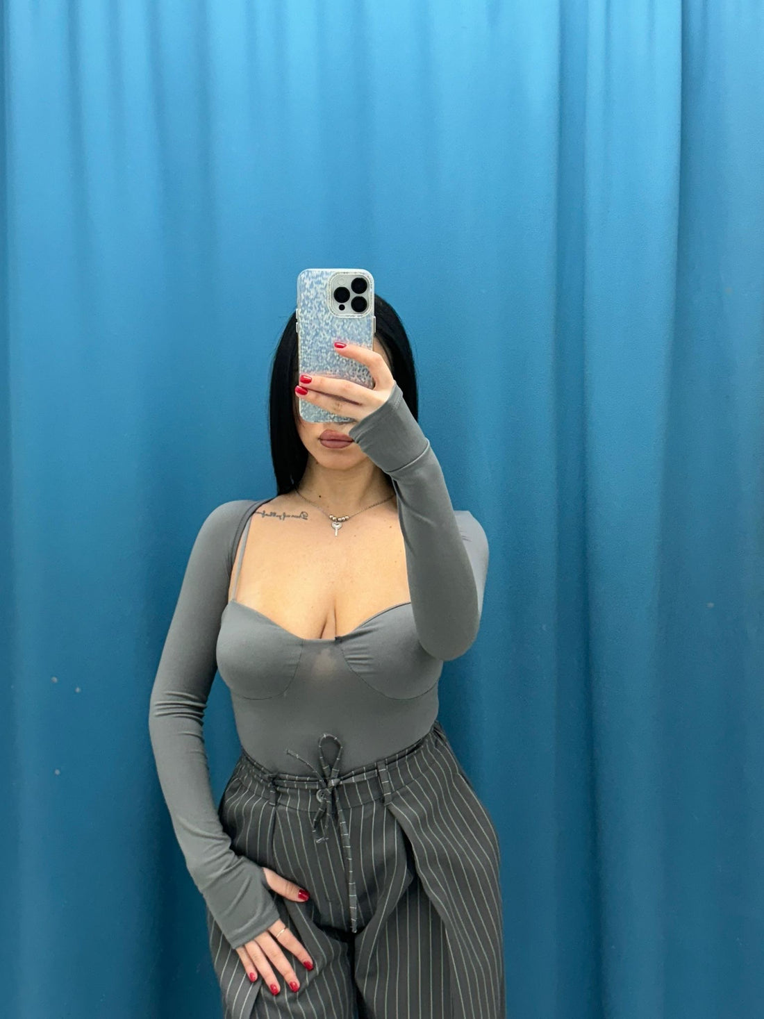 Body con manicotto 18399