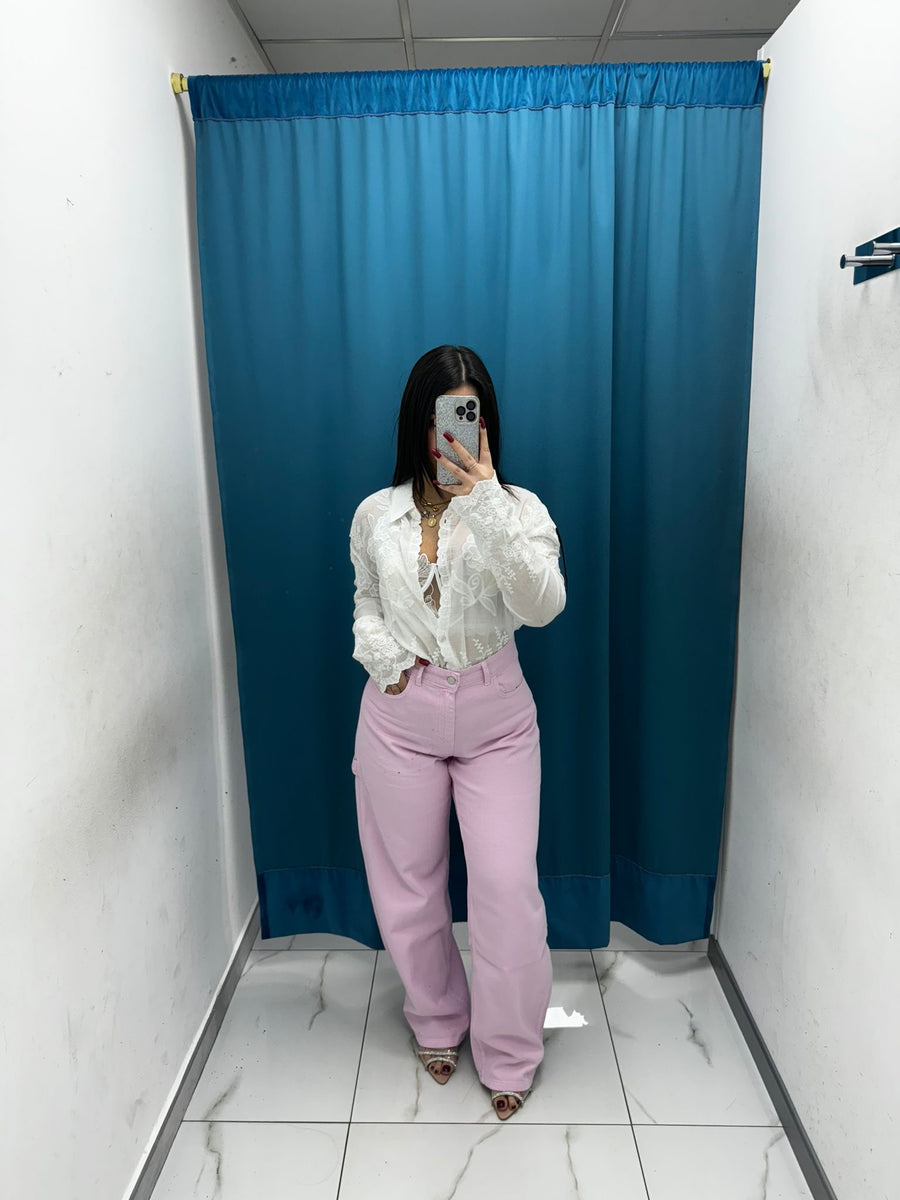 Jeans rosa barbie 072