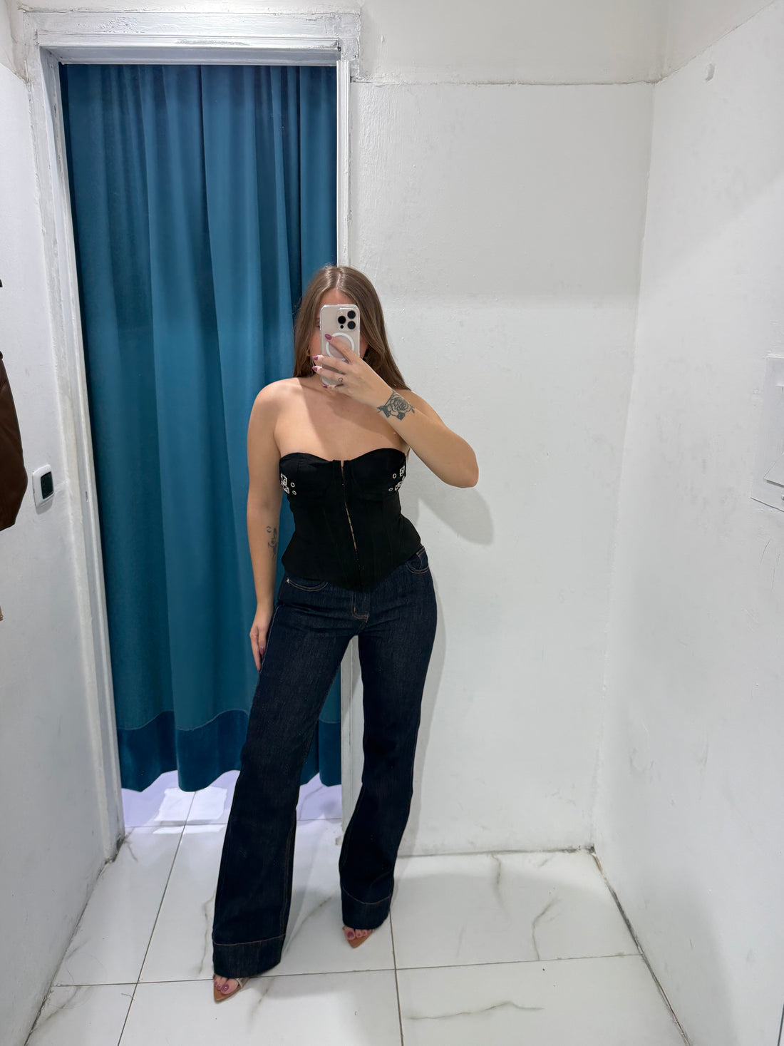 Corsetto con fibbie 2816