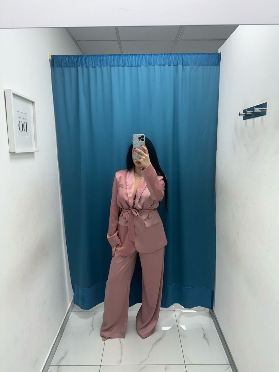 Tailleur satin 86025