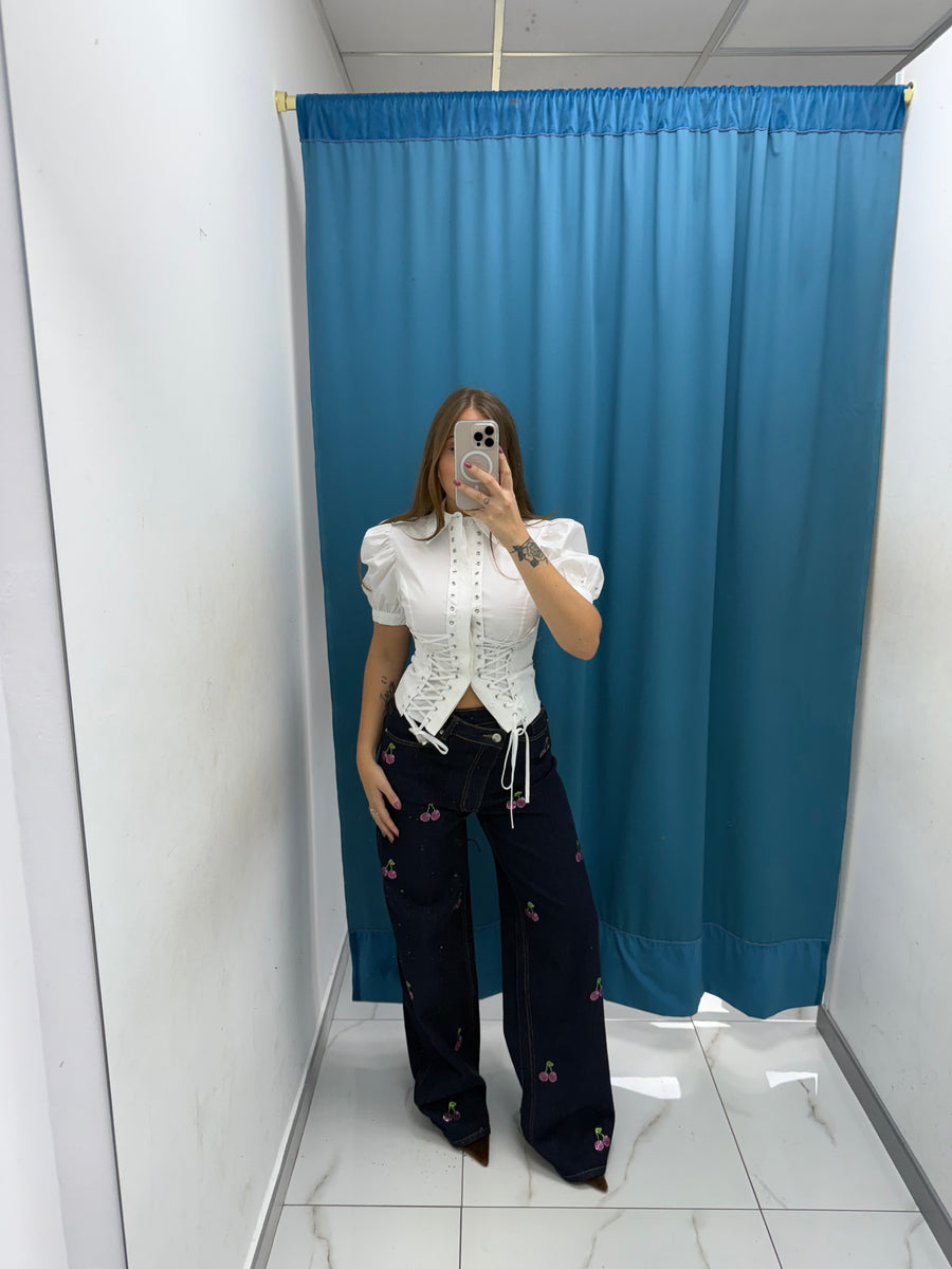 Cherry Shine Jeans-F62L