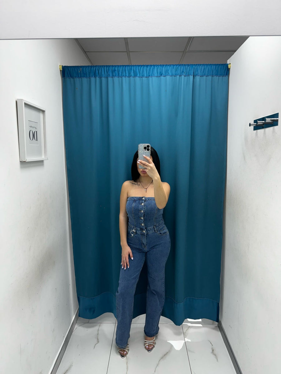 Tuta intera denim 7371