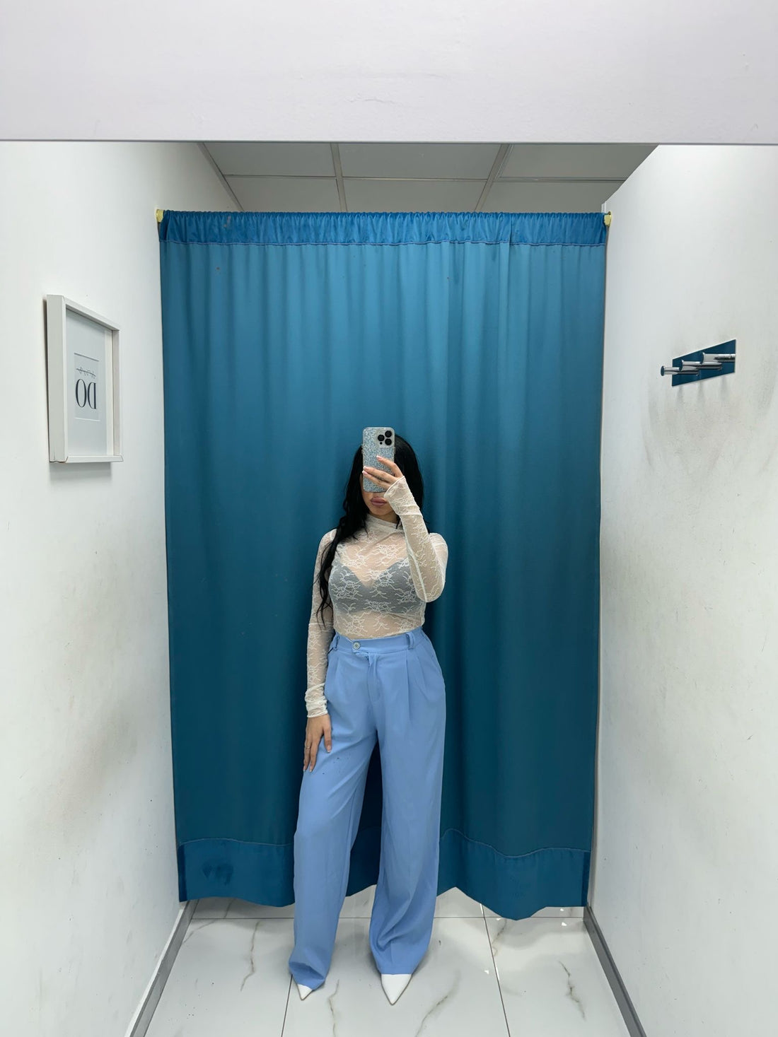 Pantalone wide leg 15592