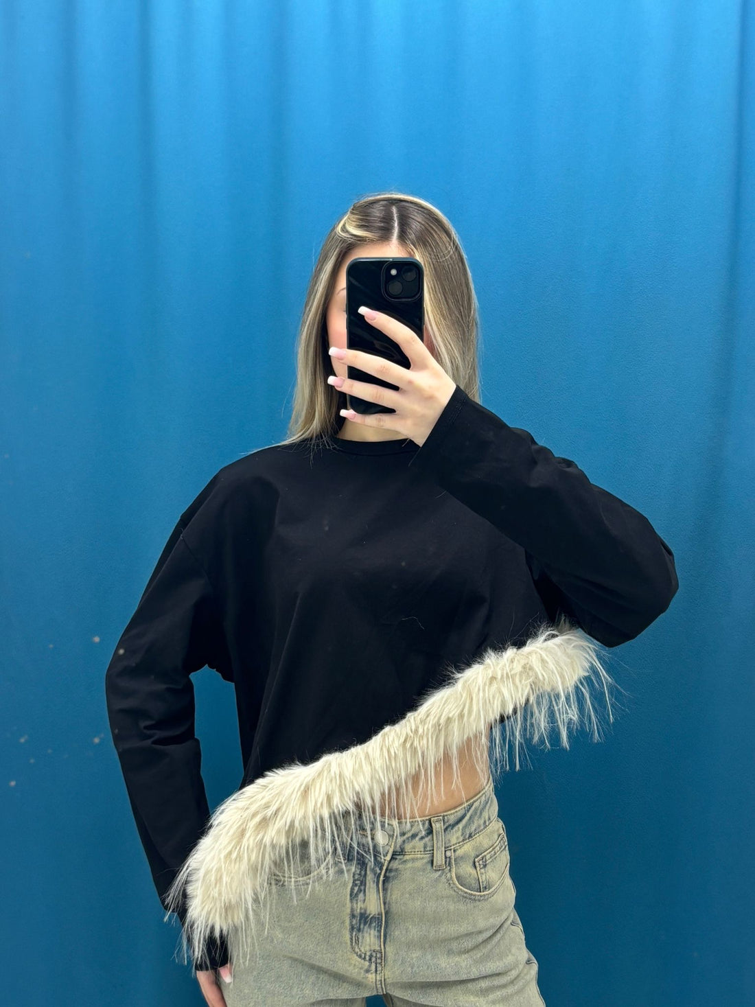 Maglia "Feathered Wave"-12635