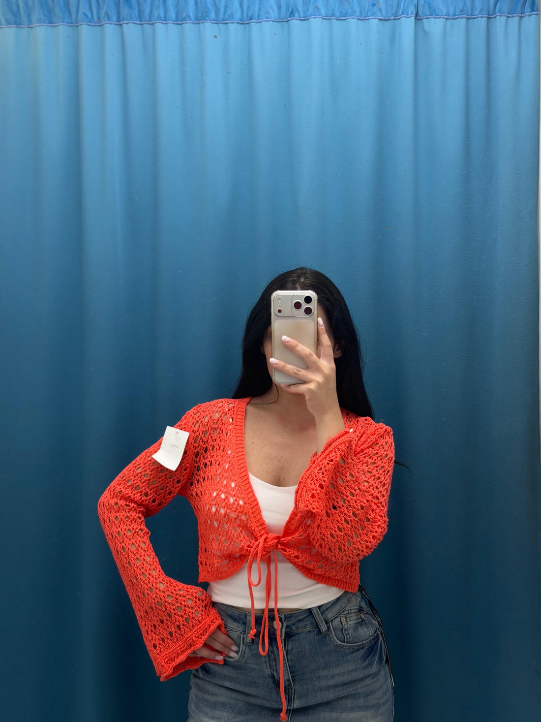 Cardigan"Crop"-4336