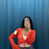 Cardigan"Crop"-4336